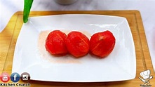 How to Peel Tomatoes in the Microwave | Best Way to Blanch Tomatoes ...