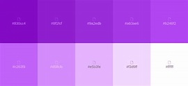 Purple Color Palette (violet) [ Codes + Combinations]