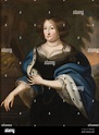 Portrait de Margravine Sophie Hedwige de Saxe (1623-1683 Photo Stock ...