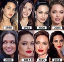 ¡Impactante! Así ha sido la evolución de Angelina Jolie a través del ...