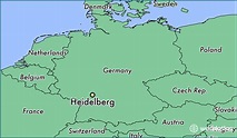 Where is Heidelberg, Germany? / Heidelberg, Baden-Wurttemberg Map ...