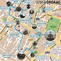 Mapa turístico de Bruselas – Guía con plano de los sitios más atractivos