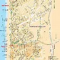 Mapa plano de Pinamar - Ostende - Valeria del Mar y Cariló - calles