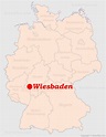 Karte Wiesbaden