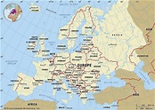 A Map Of Europe Today – Topographic Map of Usa with States