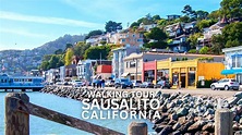 Exploring Downtown Sausalito, California USA Walking Tour #sausalito # ...