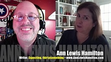 Expecting? Ann Lewis Hamilton's novel isn't wrong! INTERVIEW - YouTube