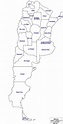 Mapas del Argentína para colorear y descargar | Colorear imágenes