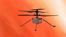 NASA: L’hélicoptère Ingenuity réussit son premier vol d’essai sur Mars ...
