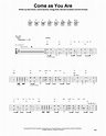 Come As You Are (Guitar Tab) - Print Sheet Music Now