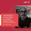 Depoimento: a trajetória de Affonso Arinos Filho com Cesario Mello ...