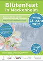 Stadt Meckenheim - Und im April zum Blütenfest in Meckenheim!