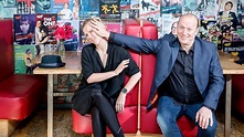 Relative Values: Adrian Edmondson and his daughter Beattie, both ...