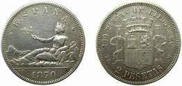 NumisBids: Monedalia E-Auction 7, Lot 425 : Primera República (1873 ...
