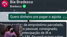 Melhores MEMES da BIA do BRADESCO - YouTube