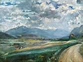 Lovis Corinth - Inntal Landscape [1910] | Landscape paintings ...