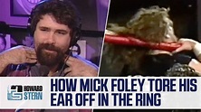 Mick Foley's Ear Was Torn Off When a Wrestling Move Went Wrong (2000 ...
