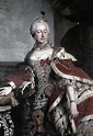 ca. 1750 Bernhardine Christiane Sophie von Sachsen-Weimar (1724-1757 ...