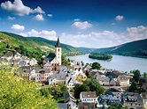 Lorch Village Hesse Rhine River Germany picture, Lorch Village Hesse ...