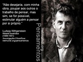 Ludwig Wittgenstein Frases - Labrego