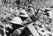 [Photo] Italian troops fighting in Abyssinia, late 1935 | World War II ...
