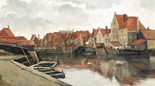 Piet Verhaert (1852-1908) - Vlissingen - Huile sur toile - Belgique ...