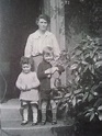 Edith Tolkien, with daughter Priscilla and son Christopher | Edith ...