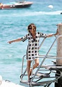 Carolina de Mónaco lleva el mejor look de playa que has visto nunca | Vestido de ganchillo ...