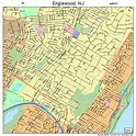 Englewood New Jersey Street Map 3421480