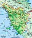 Cartina Toscana dettagliata - Mappa geografica e politica - Cartina Online