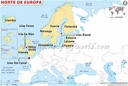 Europa del Norte Mapa