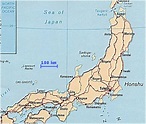Map of Honshu Islands Pictures | Map of Japan Cities