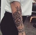 Top 161 + Tatuajes de mujeres de rosas en el brazo - 7seg.mx