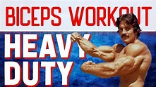 Mike Mentzer | Biceps Workout | Heavy Duty Series - YouTube