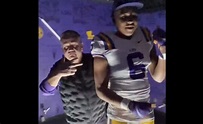 Recruit from awkward Brian Kelly dancing video commits to rival school