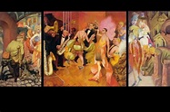 Otto Dix- Großstadt-Triptychon | Arts | Pinterest | Otto dix