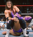 Bret Hart with the Sharpshooter on Razor Ramon | Wwf, Pro wrestling ...