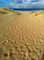 Wet sand on the way to Kilchoman beach, Isle of Islay | Islay Pictures ...