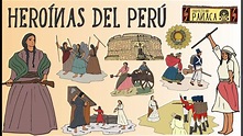 Heroínas del Perú | Mujeres de la Independencia | Bicentenario del Perú ...