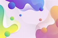 Abstract Colorful Flowing Shapes - Download Free Vectors, Clipart ...