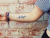 Be brave | Be brave tattoo, Tattoos, Tattoo quotes