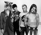 Photo of RED HOT CHILI PEPPERS, Cliff MARTINEZ and FLEA and Hillel ...