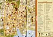 Mapas Detallados de Palermo para Descargar Gratis e Imprimir