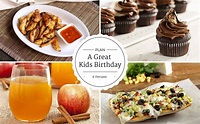 How To Plan A Great Kids Birthday Party With Delicious Food by Archana ...