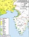 Istria Croatia Map