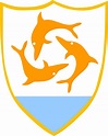 The official Emblem of the Anguilla