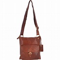 Ashwood Womens Vintage Small Leather Shoulder Bag Honey – G20