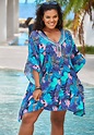 Jeweled Coverup | Plus Size Cover Ups | Roaman's