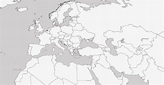 Blank Map Of Europe And Africa | Detailed Map