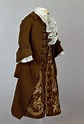 1700 clothing | Historical Clothing 1700's / Boy's coat and waistcoat ...